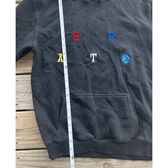 Travis Scott Astroworld Scattered Hoodie/Black.‎ Size L | F1 - Picture 3 of 6